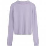 Трикотажная футболка женская Calvin Klein, цвет слоновая кость - фото 3