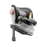 Детское автокресло Second Hand Rotation 0-7 лет OWL, серебристо-белый - фото 12