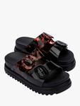 Уютные слайды Jelly Sandals Melissa, Black/Tortoise Shell - фото 4