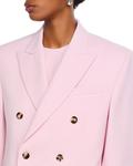 Двубортный блейзер WARDROBE.NYC, розовый - фото 5