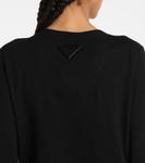 Кашемировый свитер со шнуровкой Prada, Nero - фото 5