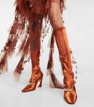 Украшенные сапоги до колена Zimmermann, Rust - фото 4