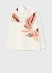 Женская рубашка с принтом "La Peche" Paul Smith, цвет White 7 - фото