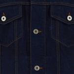 Джинсовая куртка женская темно-синяя Burberry - фото 7