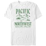 Футболка с рисунком Big & Tall Pacific Northwest, белый - фото