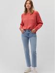 Пуловер Mavi Jeans Strickpullover Regular Fit Rundhals Soft Strickmuster, красный - фото 2