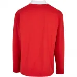 Лонгслив Urban Classics Oversized Rugby, красный - фото 4