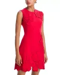 Мини-Платье Chloe Leo Lin, красный - фото