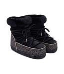 Ботинки-дутики женские Michael Kors Zelda утепленные с принтом, черный - фото 3