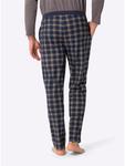 Пижамные штаны в темно-синюю клетку Sieh an! - фото 6