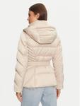 Пуховик стандартного кроя Guess, бежевый - фото 4