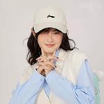 LINING Хлопковая бейсболка унисекс, Khaki+Black Silver - фото 12