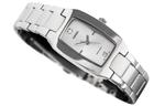 Часы CASIO Metal HandsQuartz WhiteDial Plate Waterproof Silver Analog, цвет silver - фото 2