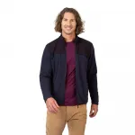 Флис Hannah Bert full zip, синий - фото 5