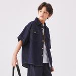 Детская джинсовая рубашка Lee, светло-голубой - фото 9