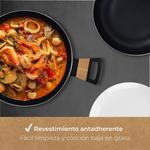 Форма для запекания Bergner Ø 28 см черно-серая 3,8 л - фото 4