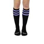 Велосипедные носки American Socks, белый/фиолетовый - фото 3