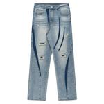 Джинсы унисекс Xinyinsu, синий - фото 10