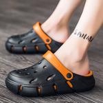 Сабо унисекс Caritesport, черный/оранжевый - фото 10