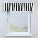 Короткая штора комикс с рюшной тесьмой Dekoria, черный - фото 2