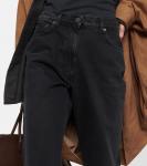 Расклешенные джинсы Dan The Row, черный - фото 4