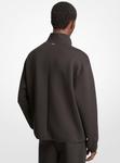 Michael Kors mens Polished Knit Full Zip, Black - фото 2