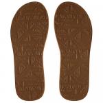 Шлепанцы Quiksilver Carver Squish, коричневый - фото 2