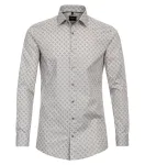 Деловая рубашка VENTI "Деловая рубашка VENTI принт", бежевый - фото