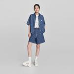 Lee Рубашка SS24 женская Medium Blue - фото 4