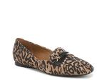 Лоферы Naturalizer Create Loafer, Tan/Black Leopard Print Suede - фото