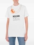 Футболка с логотипом Moschino, белый - фото 2