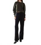 Топ Ryder Crop Crew в цвете "лес" LES TIEN, Forest - фото 2