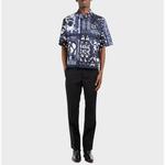 Рубашка мужская синяя Givenchy, синий - фото 2