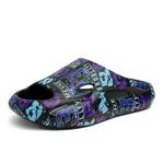 Шлепанцы мужские Caritesport, черный/зеленый - фото 4