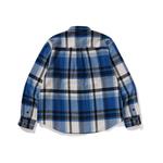 Клетчатая рубашка A BATHING APE, синий - фото 5