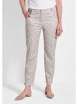 Тканевые брюки GOLDNER, цвет stein/gemustert - фото