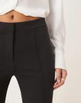 Узкие брюки Mango Paloma черного цвета - фото 5