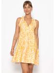 Короткое платье SASSYCLASSY, желтый - фото
