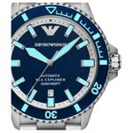 Sea Explorer 43mm EMPORIO ARMANI, синий Dial - фото 6