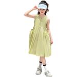 Платье для дошкольниц PROTECTCAMEL, зеленый - фото 7