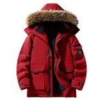 Jeep Унисекс пуховик, Red - фото