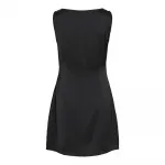 Платье Vila Enna Ravenna short sleeve short, черный - фото 4