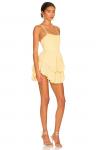 Платье OW Collection Crush, желтый - фото 2