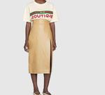 Футболка женская Gucci, бело-бежевый - фото 3