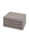 Набор полотенец Ross Pique, 4 штуки, серый - фото