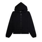 Худи Represent Clo Initial Boxy Oversized Zip Through Hoodie, Black - фото