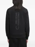 Свитшот с вышитым логотипом Fred Perry, черный - фото 3