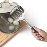 Calphalon Edge нержавеющая сталь шумовка с прорезями - темно-синий - фото 4