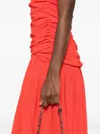 Платье Evidente с присборенной талией BITE Studios, красный - фото 5