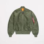 Куртка Alpha Industries Модель Ma-1 (наследие) Цвет зеленый - фото 2